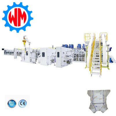 kupować Energooszczędna Maszyna jednorazowej pieluchy dla dzieci Maszyna produkcyjna o mocy 400 kW z CE online manufacture