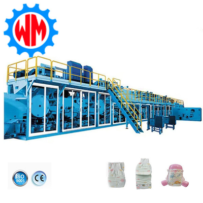 kupować Linia produkcyjna pieluch dla niemowląt 800 sztuk / minutę online manufacture