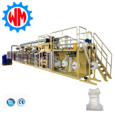 kupować PLC Inteligentna maszyna do produkcji pieluch dla dzieci System wczesnego ostrzegania Eksport na Bliski Wschód online manufacture