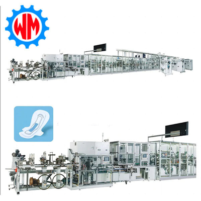 kupować Inteligentna linia produkcyjna serwetek higienicznych Maszyna do produkcji podkładek higienicznych dla kobiet online manufacture