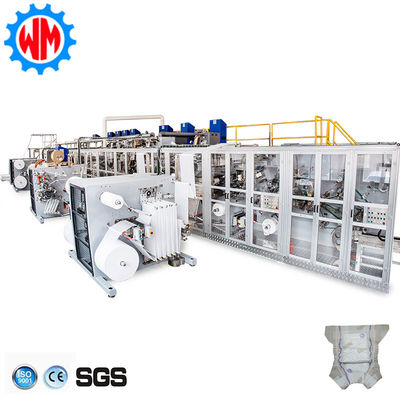 kupować 800Pcs/Min Stable Speed Baby Diaper Making Machine Professional Customization with CE produkcja online