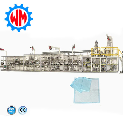 Wysokiej prędkości PLC Pielęgniarskiej Pad Making Machine Profesjonalne dostosowanie